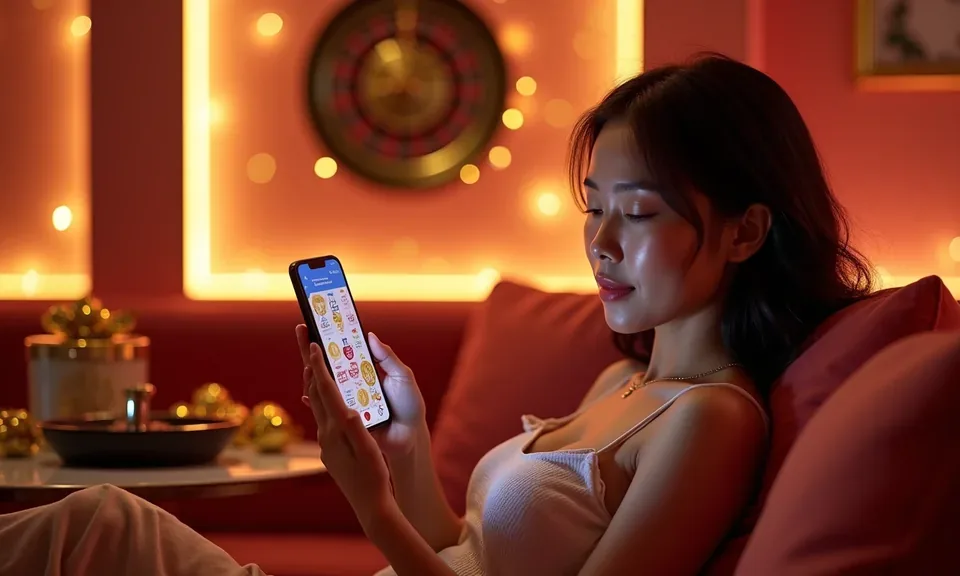 Mobile casino lobby